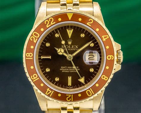 rolex 16758 gmt-master nipple dial